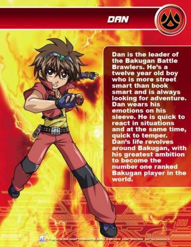 dan kuzo - Bakugan