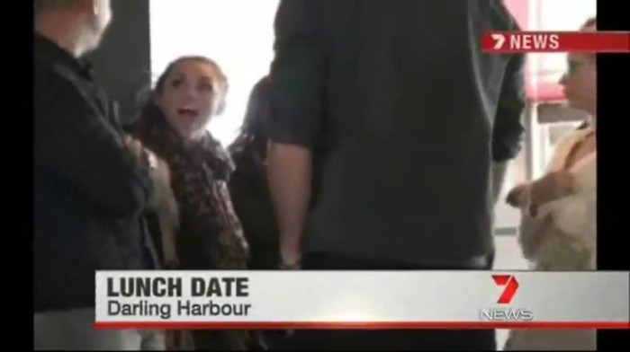 Miley Cyrus - Channel 7 Seven News, Australia! 038