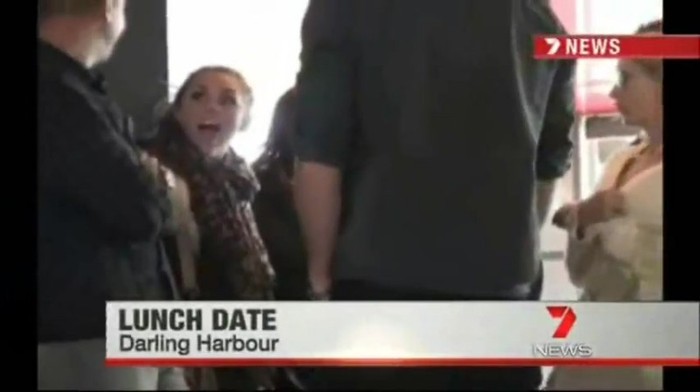 Miley Cyrus - Channel 7 Seven News, Australia! 039