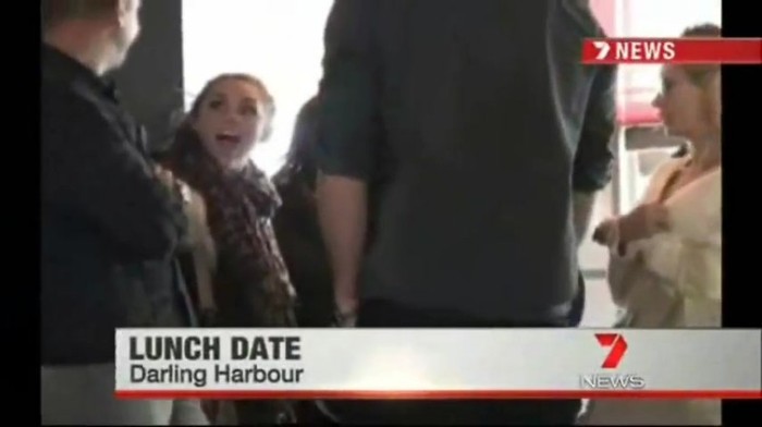 Miley Cyrus - Channel 7 Seven News, Australia! 040