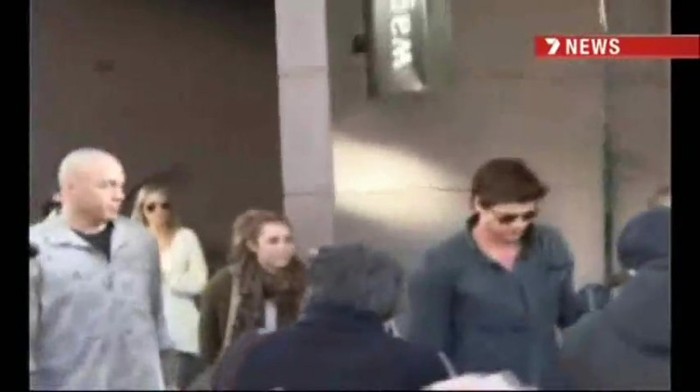 Miley Cyrus - Channel 7 Seven News, Australia! 054