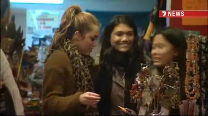 Miley Cyrus - Channel 7 Seven News, Australia! 159