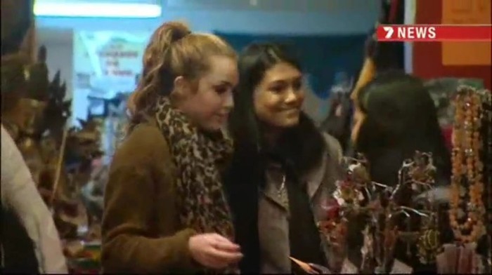 Miley Cyrus - Channel 7 Seven News, Australia! 161