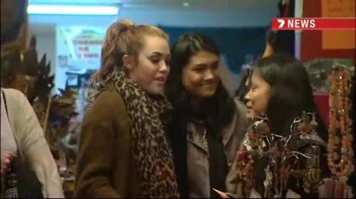 Miley Cyrus - Channel 7 Seven News, Australia! 163
