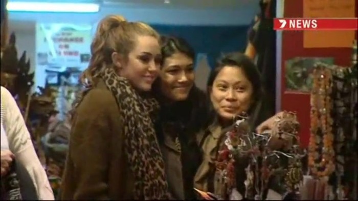 Miley Cyrus - Channel 7 Seven News, Australia! 167