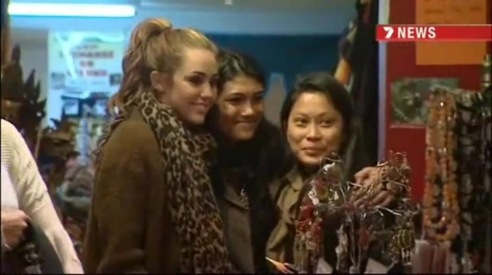 Miley Cyrus - Channel 7 Seven News, Australia! 168