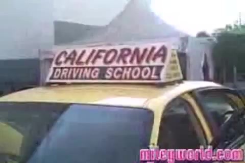 Miley World - Miley in Driving School 017 - MileyWorld - Miley in Driving School - Captures