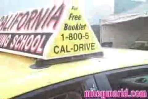 Miley World - Miley in Driving School 062