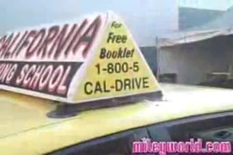 Miley World - Miley in Driving School 063