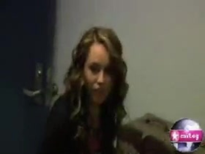 MileyWorld - Backstage From Show! 043