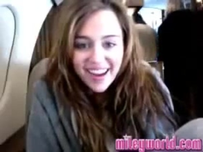MileyWorld - Miley talks about The Climb and more 009