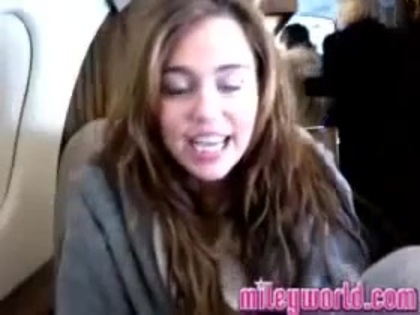 MileyWorld - Miley talks about The Climb and more 011