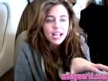 MileyWorld - Miley talks about The Climb and more 062