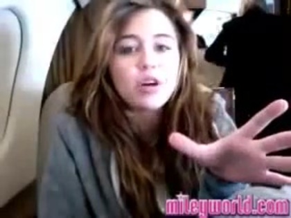 MileyWorld - Miley talks about The Climb and more 067