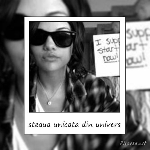 unica stea din univers