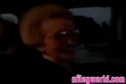 MileyWorld - Miley in Car 131