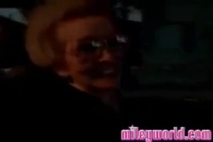 MileyWorld - Miley in Car 134