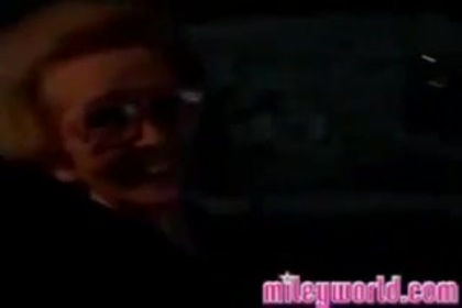MileyWorld - Miley in Car 138