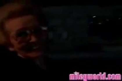MileyWorld - Miley in Car 139