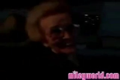 MileyWorld - Miley in Car 143