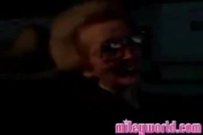 MileyWorld - Miley in Car 144