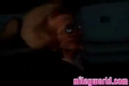 MileyWorld - Miley in Car 145