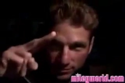 MileyWorld - Miley in Car 159