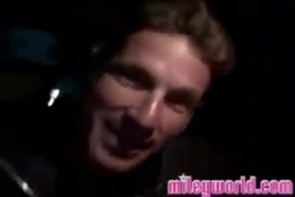 MileyWorld - Miley in Car 180