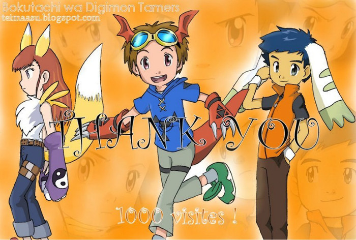 bwdt1000hits - Digimon tamers