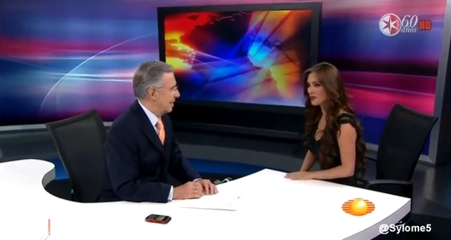 ` - Anahi en el Noticiero de Lopez Doriga