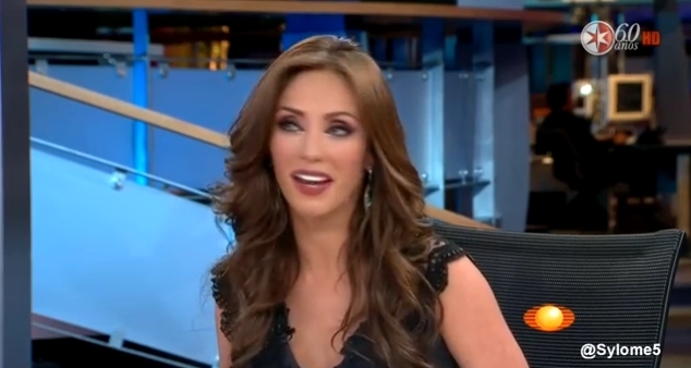 7 - Anahi en el Noticiero de Lopez Doriga