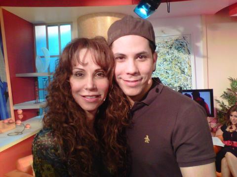 jutmn - Chris con su madre Oliva