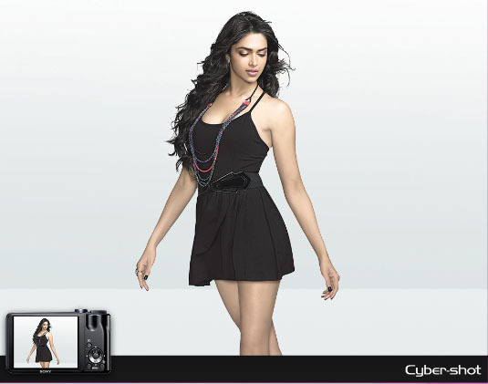 deepika padukone cybershot photoshoot in black dress4[1] - Deepika photoshoot