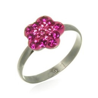 inel-din-argint-pt-copii-floricica-cu-cristale-roz-217398 - Lucruri roz