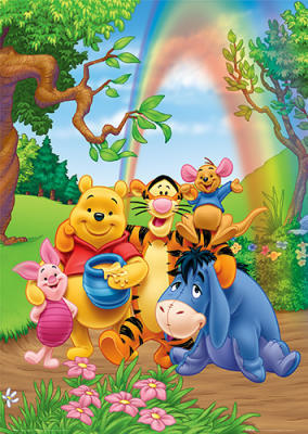 maxi-posters-winnie-the-pooh---group-hug-71606 - winnie