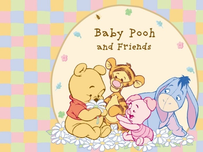 Pooh_Wallpaper_-_Baby_Pooh_and_His_Friends - winnie