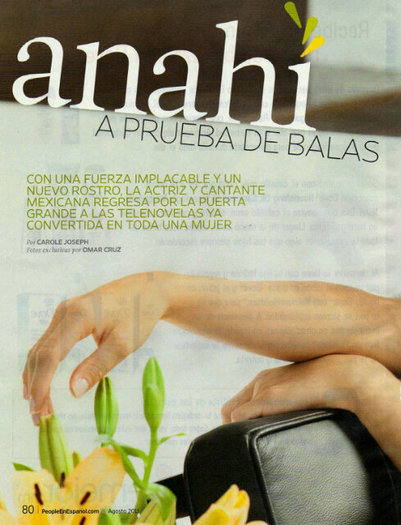 332507941 - Anahi en Revista People en Espanol