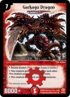 GarkagoDragon - carti duel masters