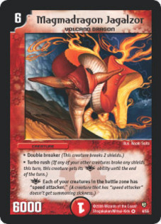 magmadragon jagalzor - carti duel masters