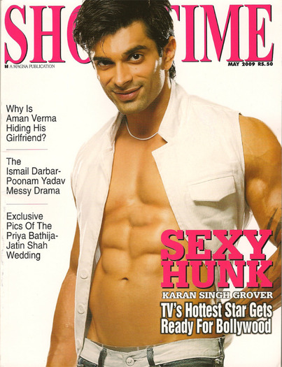 karan-show-time-cover-page - Karan Singh Grover