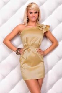 rochie-extravagant-style-crem-355324_normal - Rochite de vara elegante