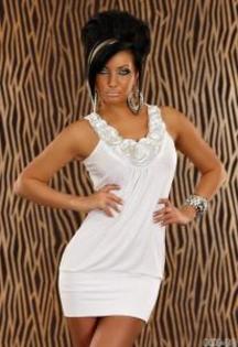 rochie-rare-roses-white-355287_normal - Rochite de vara elegante