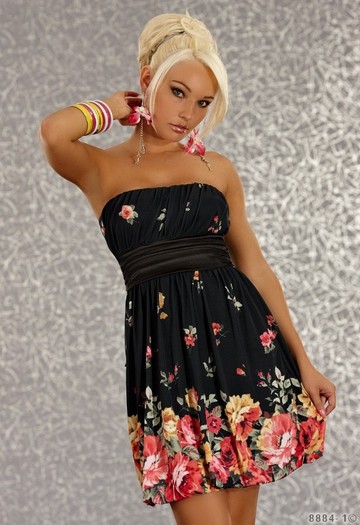 rochie-romantic-elixir-black-365170 - Rochite de vara elegante