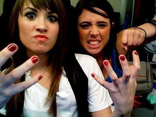 Demi-Lovato - Poze rare Selena si Demi