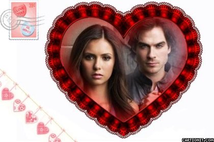 damon&elena - THE VAMPIRE DIARIES