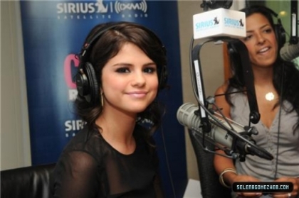 normal_011 - 06-28-11  Selena Gomez Visits SiriusXM Radio in New York City