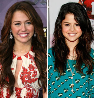 selena si miley - Miley si Selena