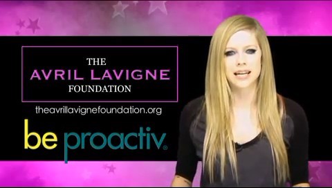 bscap0380 - The - Avril - Lavigne - Fundation - Be - Proactive - Campaign