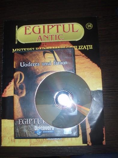 Vand revista Egiptul antic Misterele unei mari civilizat   DVD Uciderea unui faraon - Egiptul antic Misterele unei mari civilizati