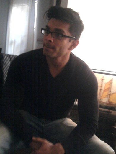 hom15 - Karan Singh Grover at his home January 17 2011